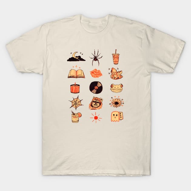 Spooky baddie things T-Shirt by Kenny Routt